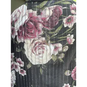 LuLaRoe Black Rose Floral Kimono Lace Duster XL Boho Whimsigoth Resort Cruise Cover Up thumbnail 15