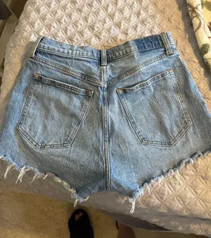 Abercrombie and Fitch Jean Shorts thumbnail 2