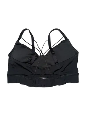 Savage X Fenty Sport black strappy sports bra women’s size medium thumbnail 5