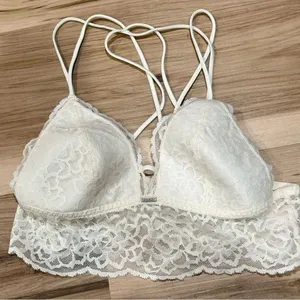 Victoria’s Secret Lace Triangle Bralette Women's Small thumbnail 1
