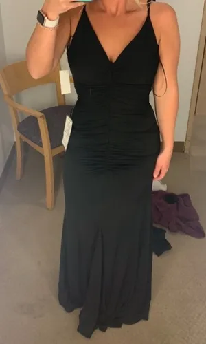 Macy's Black formal dress thumbnail 1