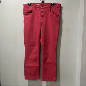 Anthropologie pilcro and‎ the letterpress no 31 pants Waist 34” Red Ankle thumbnail 2