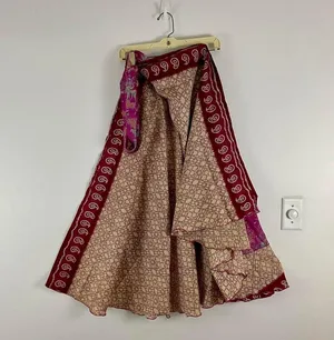 Reversible Maxi Wrap Skirt BINW205 thumbnail 2