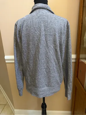 Roots Women's Grey Half-Zip Pullover thumbnail 4