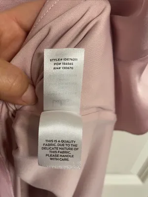 Lulus Eternal Bond Blush Satin Ruffled Flutter Sleeve Maxi Dress Size Small thumbnail 12