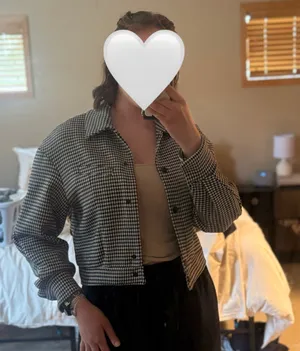 Mango cropped Jacket thumbnail 4