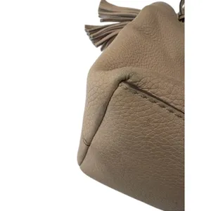 Tory Burch Devon Sand Nude McGraw Triple Compartment Leather Satchel Handbag thumbnail 9