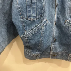 Vintage 80s Medium Blue Wash Oversized Denim Jacket Grunge Skater Streetwear Emo thumbnail 6