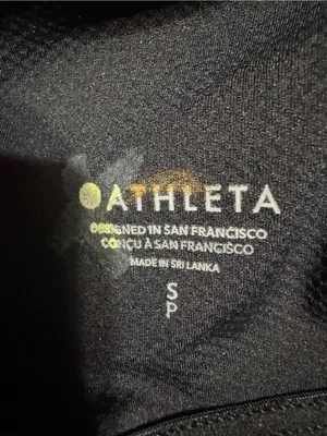 Athleta Exhilarate Velvet Crop Top thumbnail 7