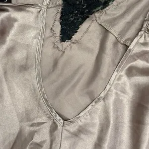 Victoria's Secret Vintage Fredrick’s of Hollywood y2k coquette lace slit slip dress thumbnail 5