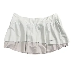 Nike Dri-FIT Ruffle Skort Women Medium Mint Green Grey Tennis Golf Athletic‎ thumbnail 2