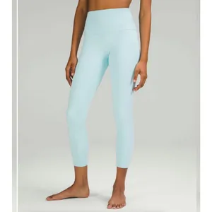 Lululemon Align High-Rise Pant‎ 25" Icing Blue size 6 thumbnail 3