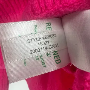 J. Crew hot pink Crewneck sweater extra-soft yarn wool style BB083 preppy small thumbnail 6