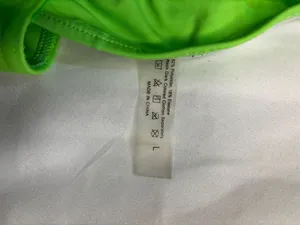 iHeartRaves Neon Green Crop Swim Top thumbnail 3
