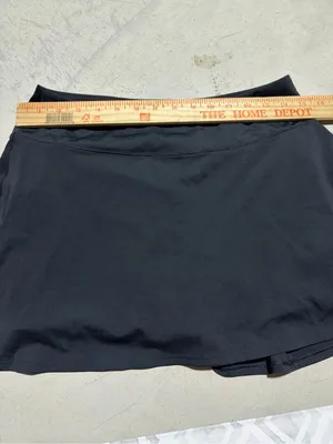 Calia Carrie underwood Black Women's Athletic Skort medium thumbnail 4
