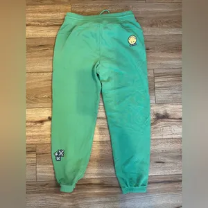 Aerie Green Joggers with ski patches thumbnail 5