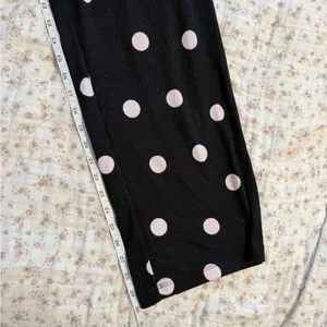 kate spade Black Pajama Set with Pink Polka Dots thumbnail 9