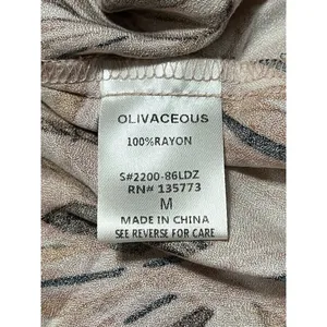 Olivaceous Midi-length Floral Print Tank Dress, Sleeveless, Size Medium‎ thumbnail 9