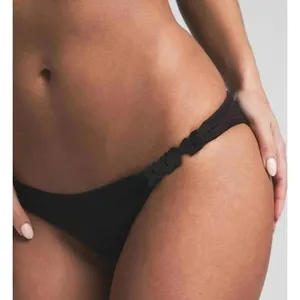 SKIMS Swim Logo Hardware Bikini Bottom Onyx Black Size S / US 4–6 NWT Rare thumbnail 2