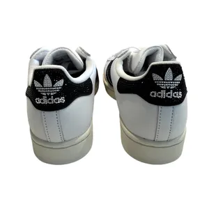 Adidas Women's Originals Superstar 2 in Black/Ftwr White, Size 6.5 thumbnail 4