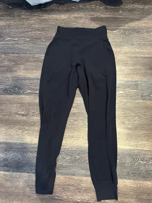 Black Lululemon Joggers Align thumbnail 2