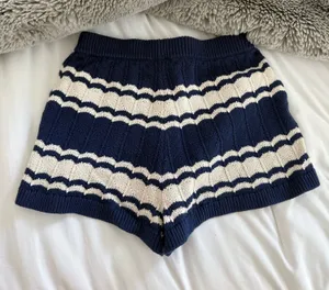 Revolve knit shorts  thumbnail 1