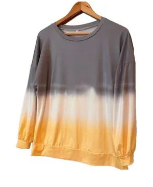 Suvimugo Swim Shirt Small Yellow Gray thumbnail 1