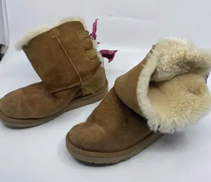Mid UGG Brown Boots Size: US 2 thumbnail 1