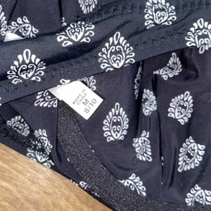 Vera Bradley bikini swimsuit size medium/large navy paisley thumbnail 6