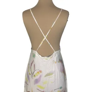 FREE PEOPLE Sounds Of Spring Jumper Watercolor Floral Maxi Dress Size XS thumbnail 11