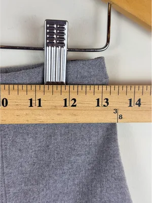 Abercrombie & Fitch Gray Pleated Mini Skort Size S High Rise Tailored Preppy thumbnail 12