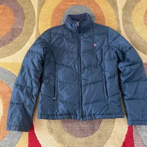 Abercrombie & Fitch Vintage Y2K Style Moose Down Jacket Coat Women’s Medium thumbnail 1