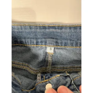 bundle love Tree Denim Cargo white Mini Skirt with Black‎ and blue skirt S Y2K thumbnail 10