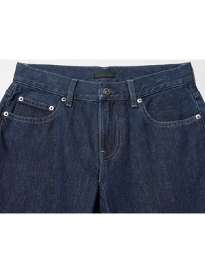 Uniqlo Bootcut Jeans NWT Blue 23inch thumbnail 6