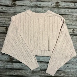 Garage Light Pink Knit Sweater thumbnail 1