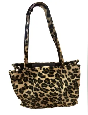Forever 21 Leopard Print Tote Bag thumbnail 1