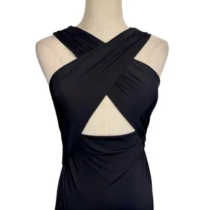 NEW NWT House of CB Odette Cross Front Cutout Maxi Dress thumbnail 5