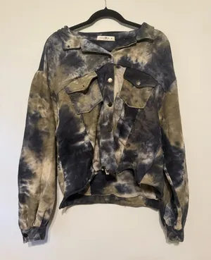 Natural Life Tie-Dye Oversized Sweater thumbnail 1