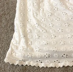 Kontrol White Eyelet Off The Shoulder Ruffle Top thumbnail 3
