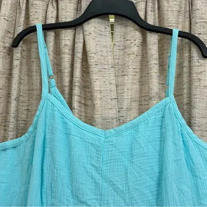 Torrid Midi Pucker Woven Trapeze Dress in Island Paradise - 3X thumbnail 2