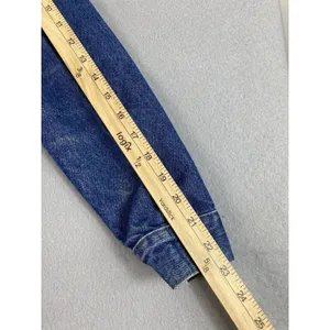 Vintage Levis Strauss Denim Jacket Womens Size M Blue Denim Trucker Blazer * thumbnail 9