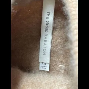 The Group BABATON Women's 100% CASHMERE 2XS‎ Brown Sweater SHORT thumbnail 4