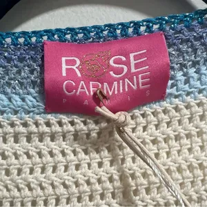 NEW NWT Rose Carmine Garden Party Bolero Cardigan Sweater Multi Floral thumbnail 11