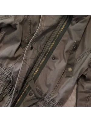 Hollister green jacket size small thumbnail 3