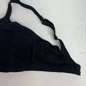 Felina Medium M Bra Seamless Side Smoothing Wireless Removable‎ Padding Black thumbnail 10