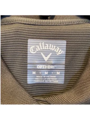 Callaway Golf Polo Smoked Pearl Grey Size M thumbnail 7