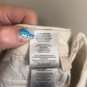 ✨Michael Kors Zip Detail Skinny Off White Sz 8 Jeans✨ thumbnail 10