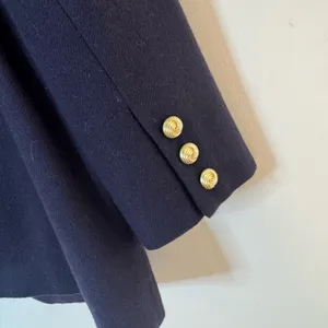 Vintage Women’s Bridgewater Classics Wool Blazer Shoulder Pads gold hardware 6 thumbnail 6