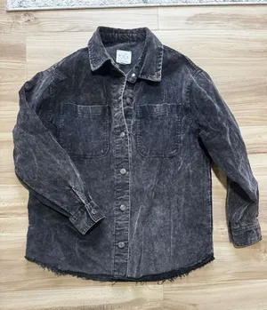 Fall Corduroy Button Up Shacket thumbnail 1