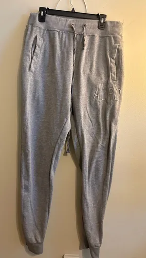 Men’s Aeropostale Joggers 2XL Gray thumbnail 1